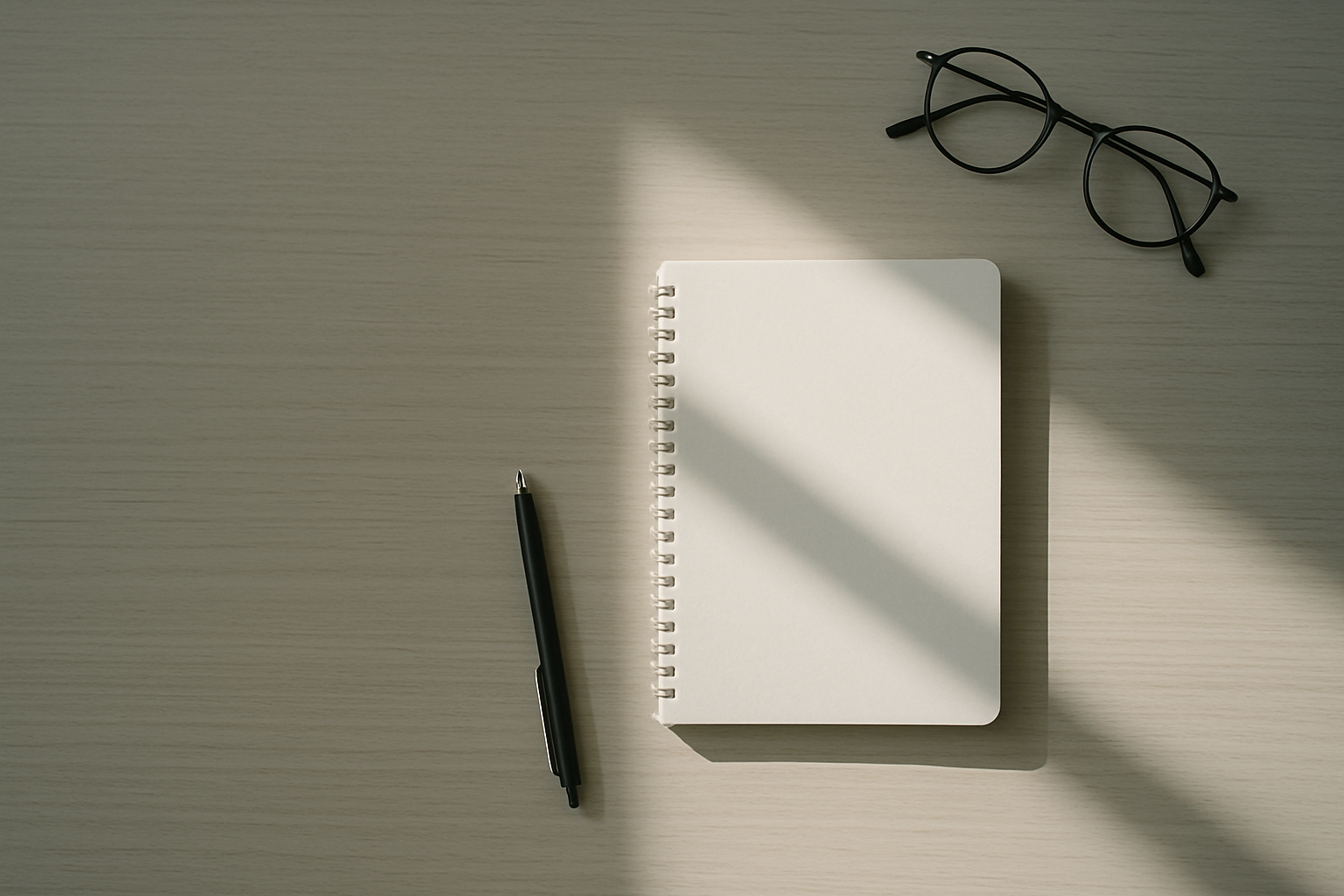Notebook with pen